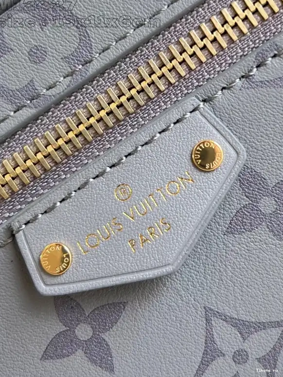 Affordable VUITTON Vanity CM LOUIS Pouch-19 x 11.5 6.5 x Chain 0615